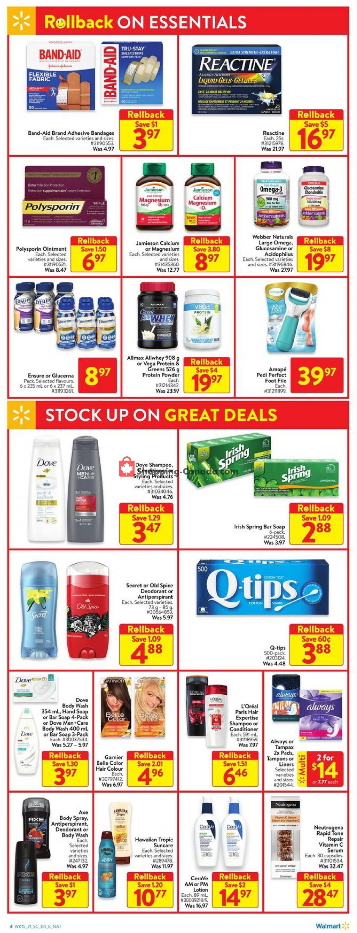 Walmart flyer from Thursday May 6, 2021 to Wednesday May 12, 2021 - page 10