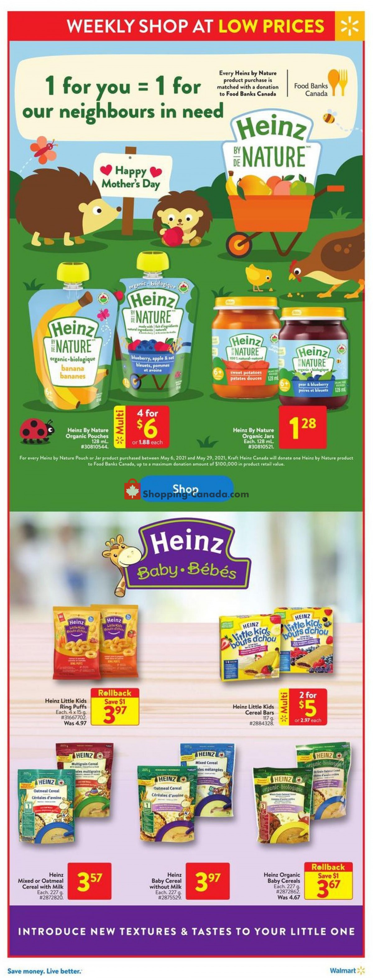 Walmart flyer from Thursday May 6, 2021 to Wednesday May 12, 2021 - page 11
