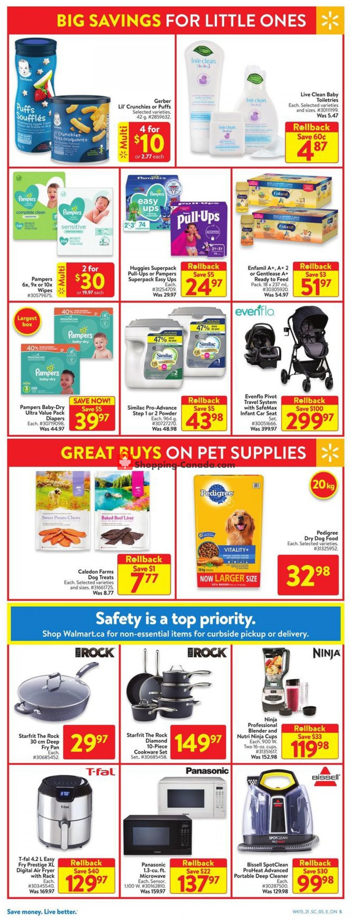 Walmart flyer from Thursday May 6, 2021 to Wednesday May 12, 2021 - page 12
