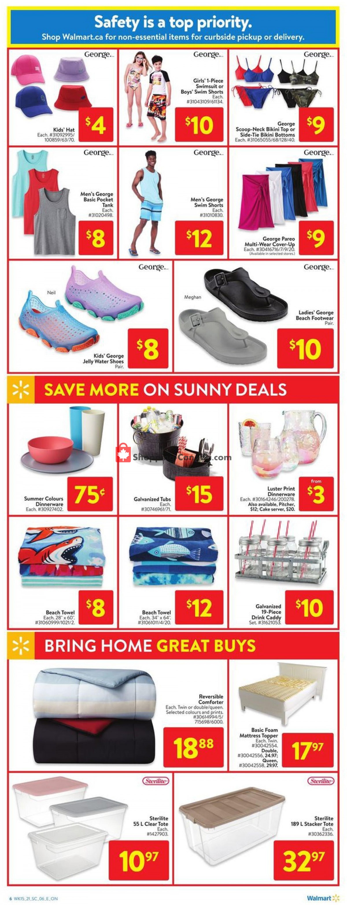 Walmart flyer from Thursday May 6, 2021 to Wednesday May 12, 2021 - page 14