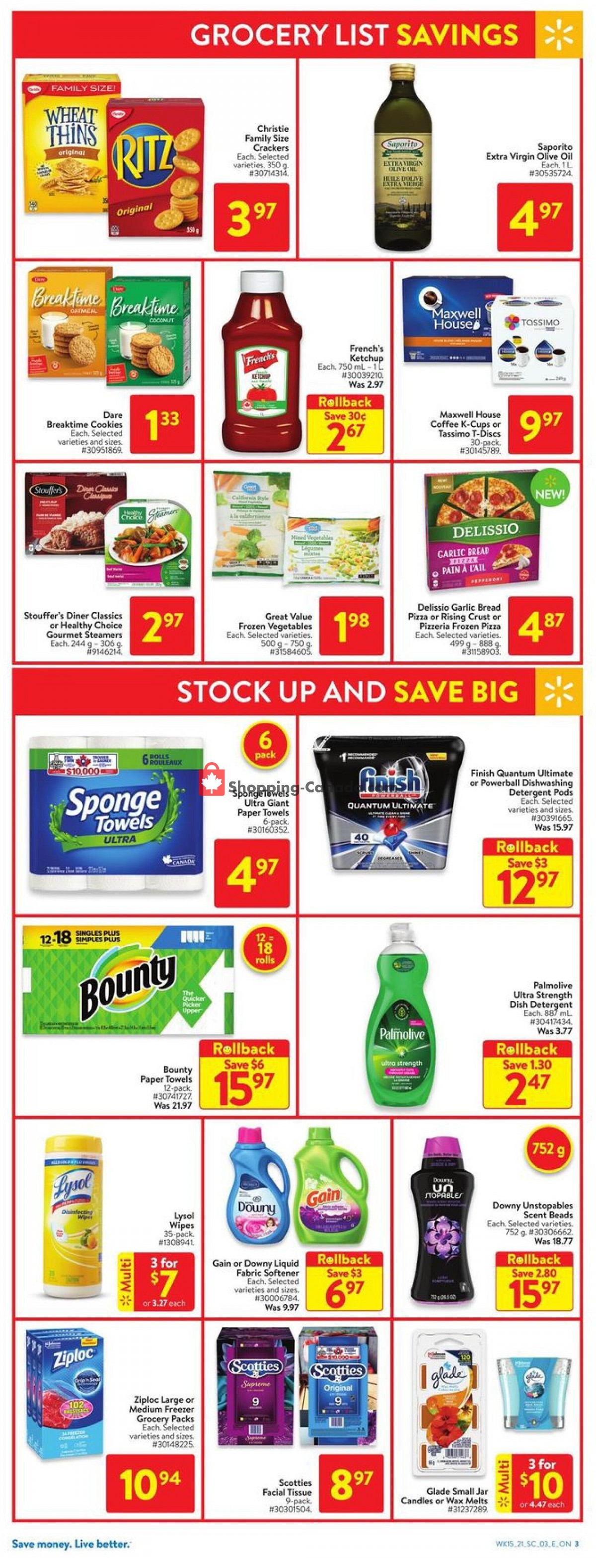 Walmart flyer from Thursday May 6, 2021 to Wednesday May 12, 2021 - page 4