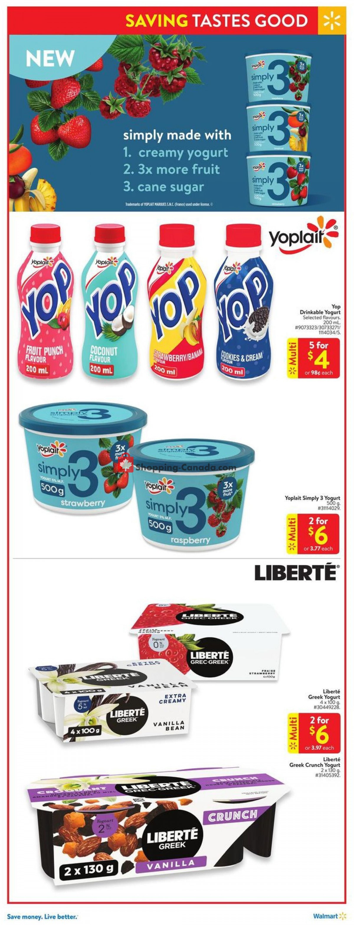 Walmart flyer from Thursday May 6, 2021 to Wednesday May 12, 2021 - page 6