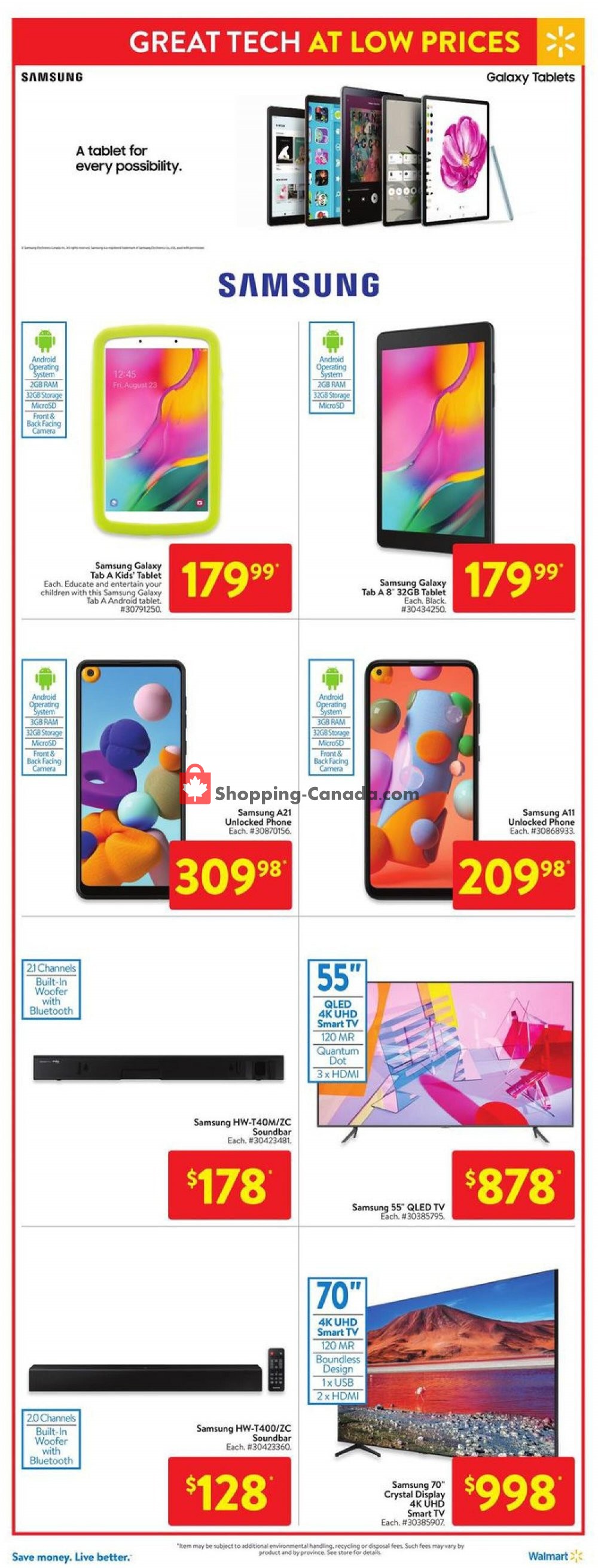 Walmart flyer from Thursday October 15, 2020 to Wednesday October 21, 2020 - page 11
