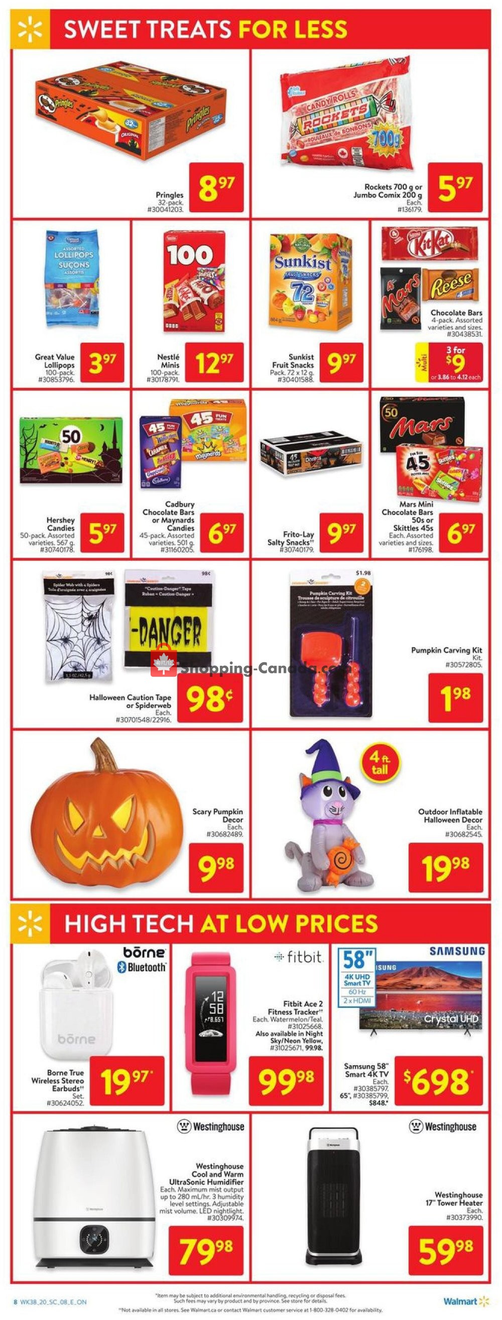 Walmart flyer from Thursday October 15, 2020 to Wednesday October 21, 2020 - page 15
