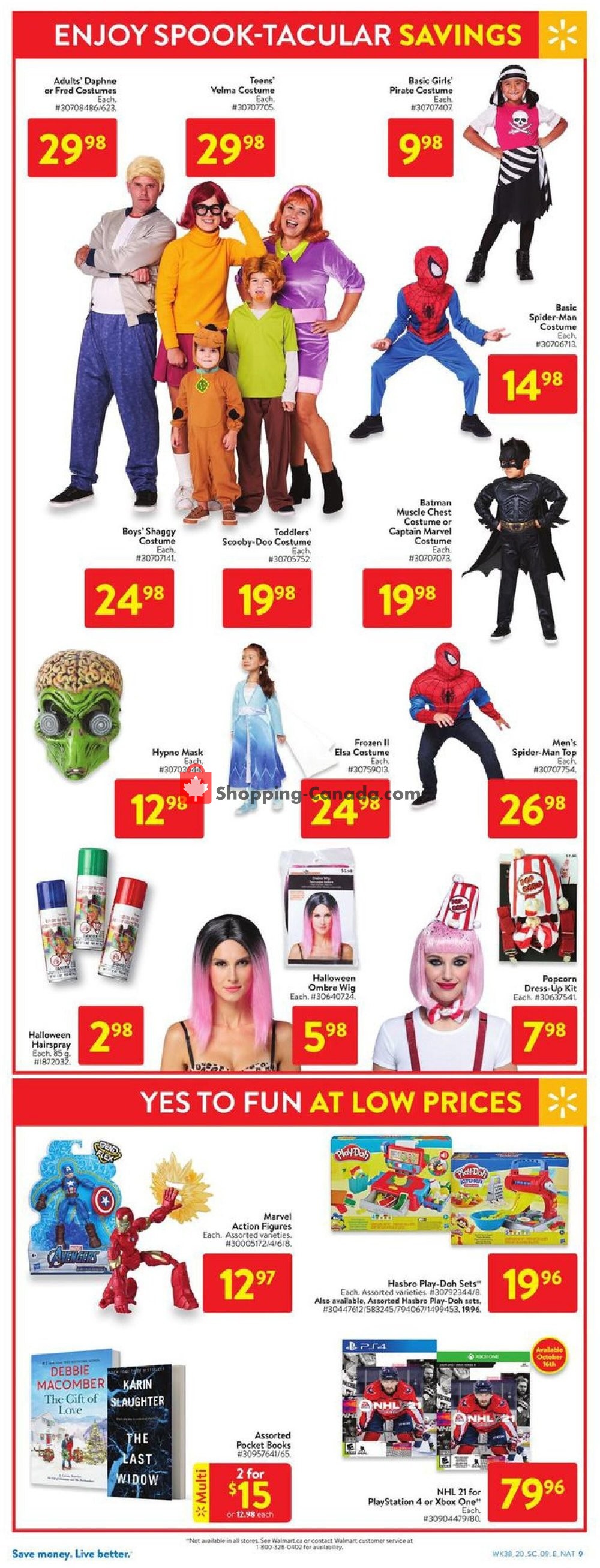 Walmart flyer from Thursday October 15, 2020 to Wednesday October 21, 2020 - page 16