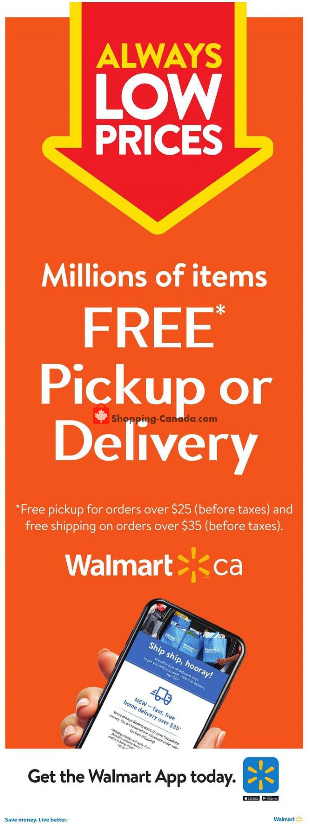 Walmart flyer from Thursday October 15, 2020 to Wednesday October 21, 2020 - page 18