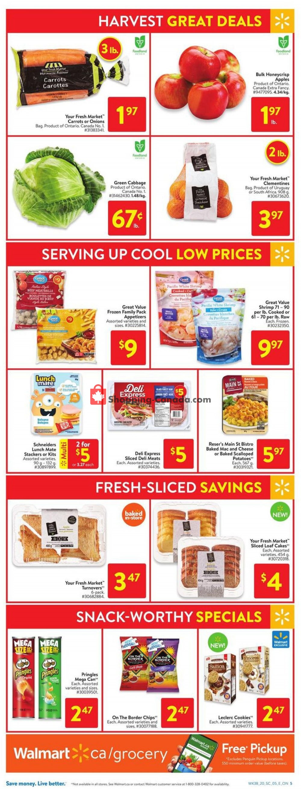 Walmart flyer from Thursday October 15, 2020 to Wednesday October 21, 2020 - page 6