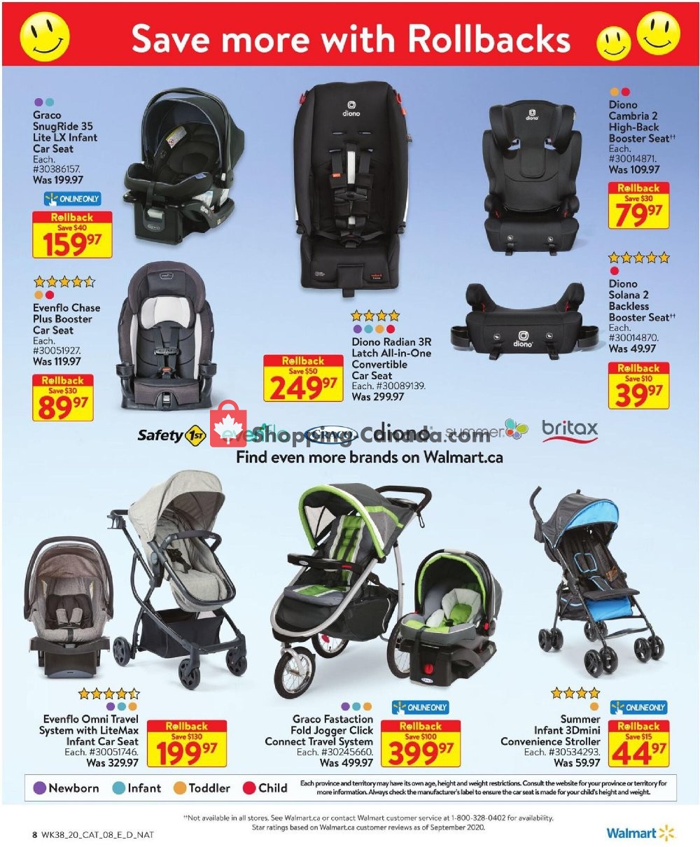Walmart flyer from Thursday October 15, 2020 to Wednesday October 28, 2020 - page 8