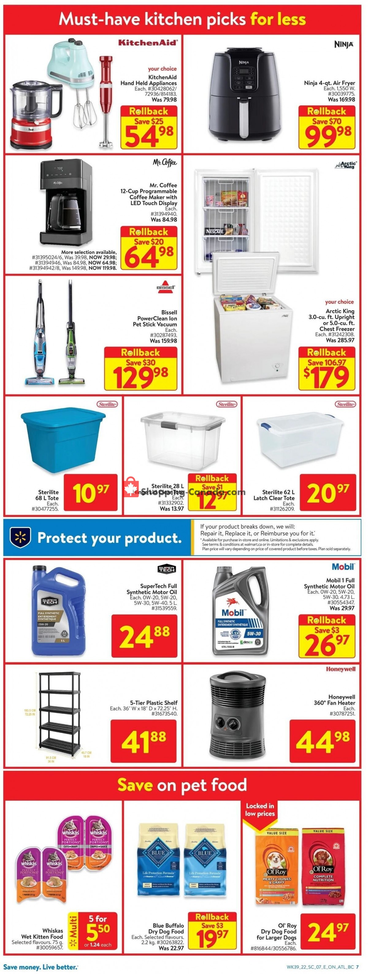 Walmart flyer from Thursday October 20, 2022 to Wednesday October 26, 2022 - page 12
