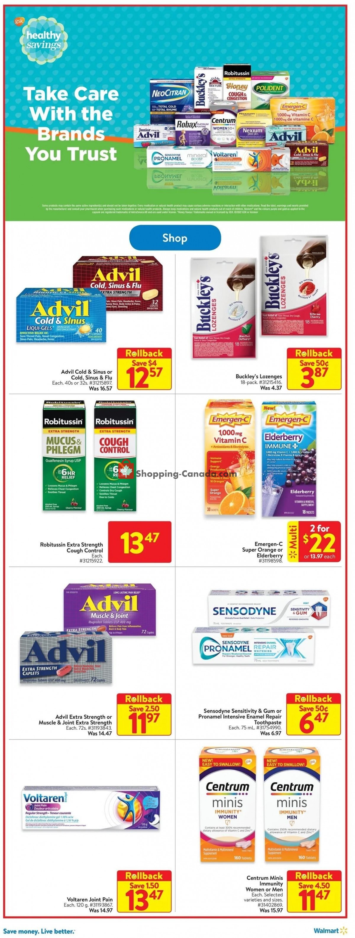 Walmart flyer from Thursday October 20, 2022 to Wednesday October 26, 2022 - page 18