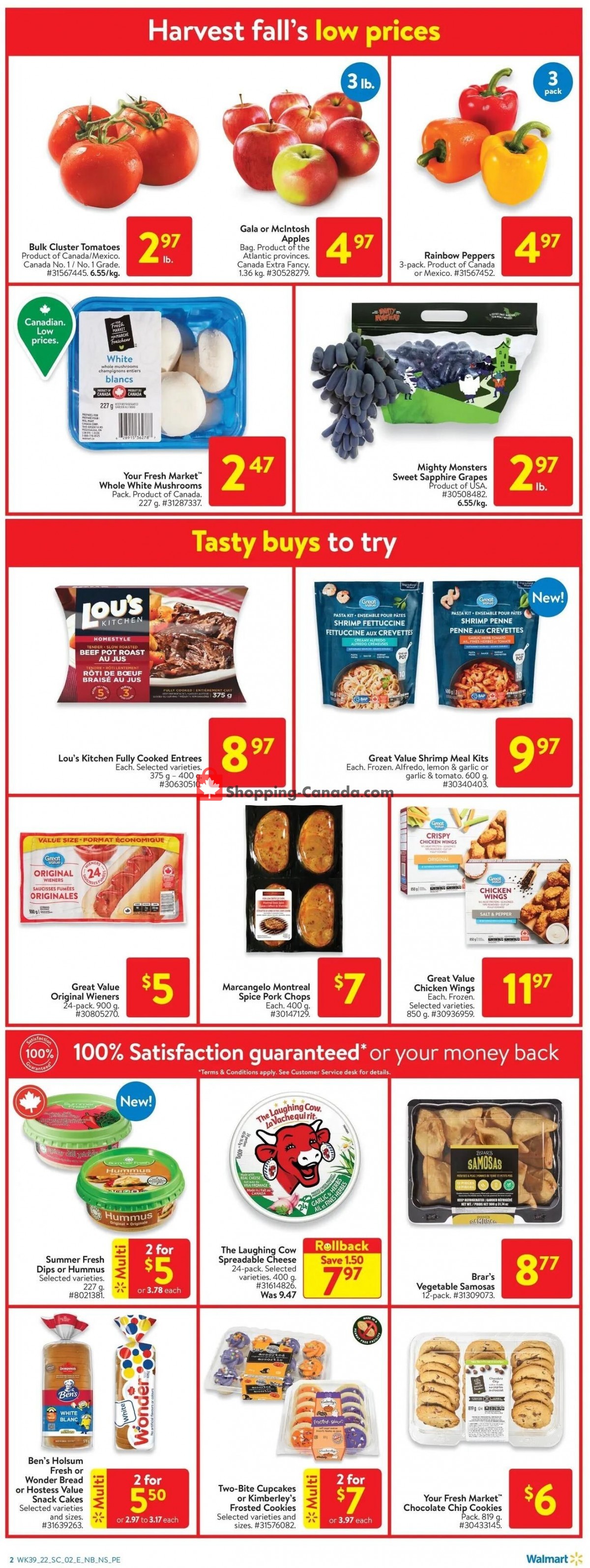 Walmart flyer from Thursday October 20, 2022 to Wednesday October 26, 2022 - page 3