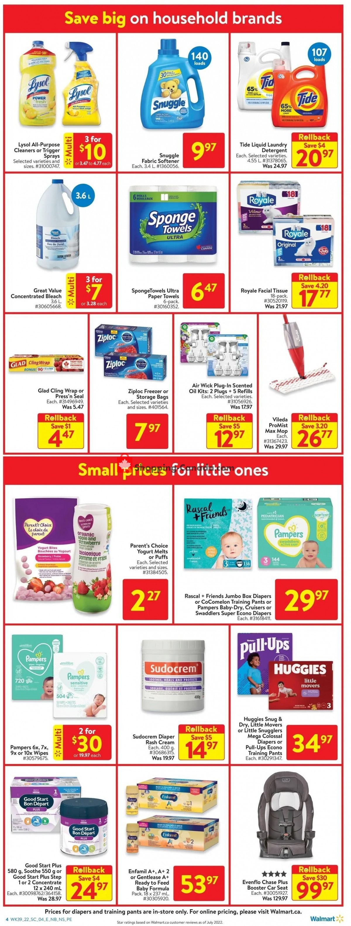 Walmart flyer from Thursday October 20, 2022 to Wednesday October 26, 2022 - page 7