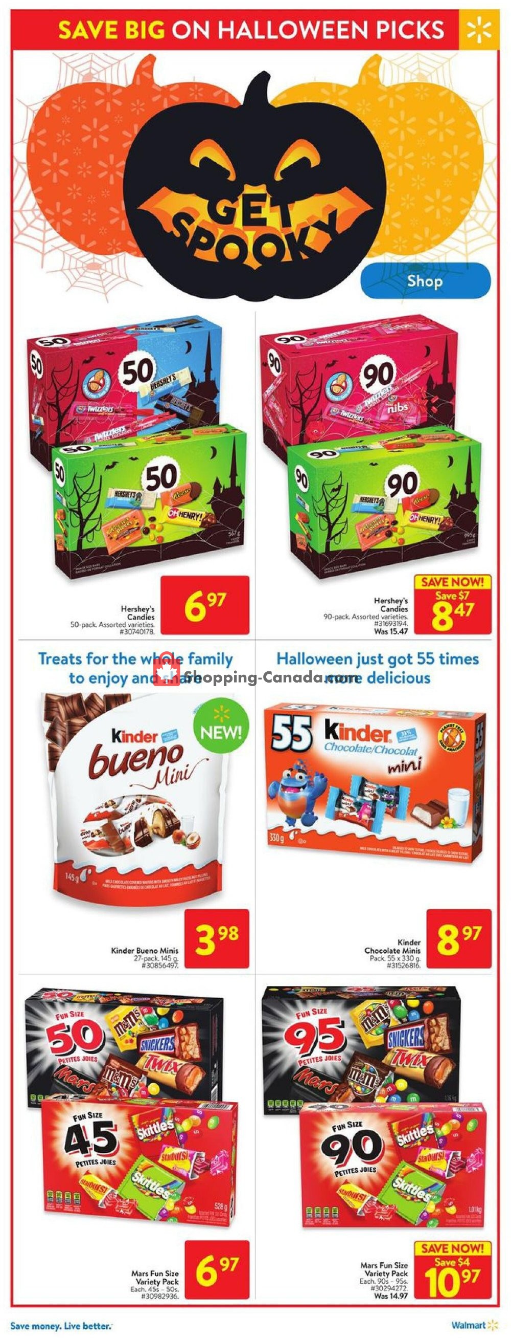 Walmart flyer from Thursday October 22, 2020 to Wednesday October 28, 2020 - page 11