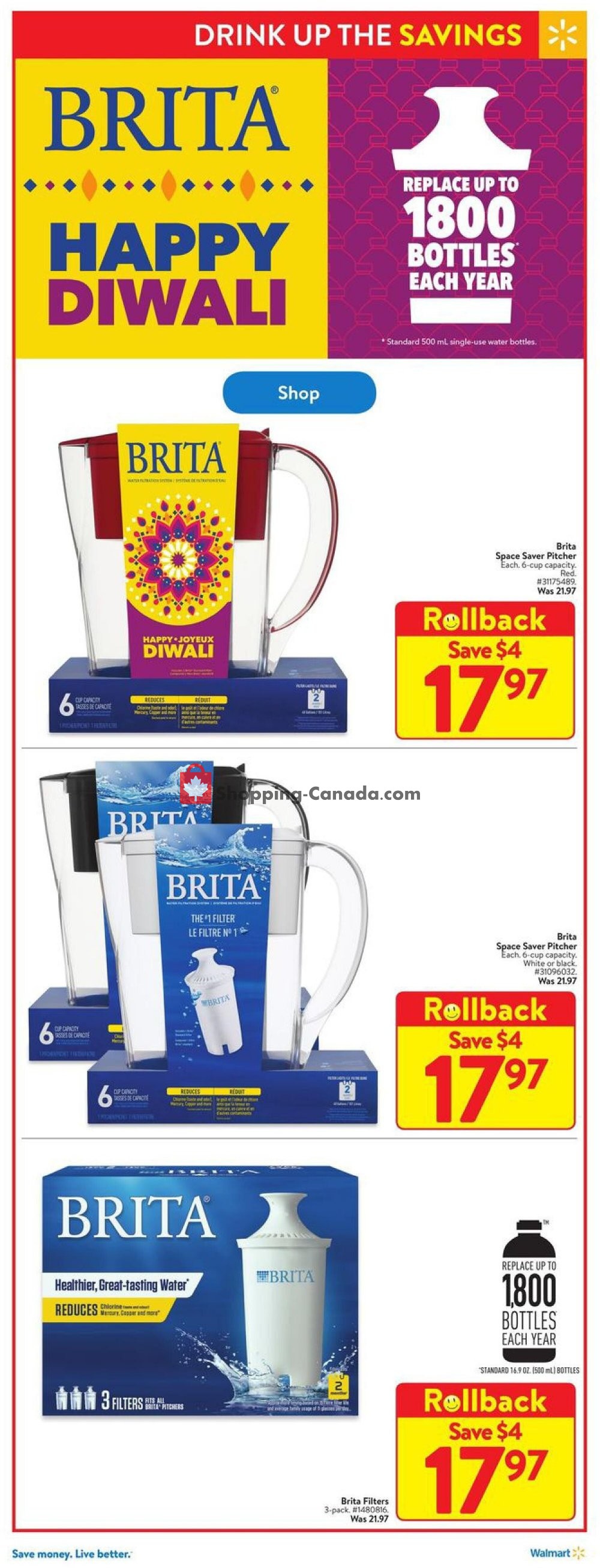 Walmart flyer from Thursday October 22, 2020 to Wednesday October 28, 2020 - page 16