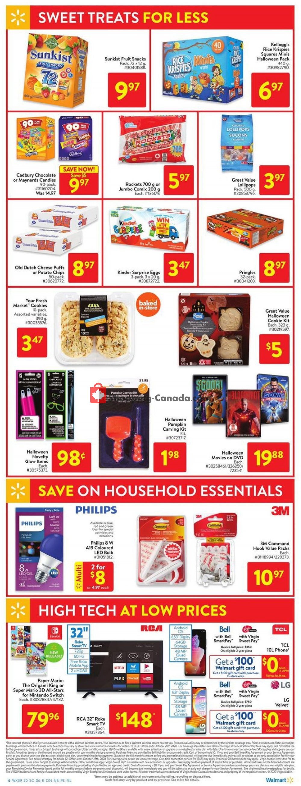 Walmart flyer from Thursday October 22, 2020 to Wednesday October 28, 2020 - page 17