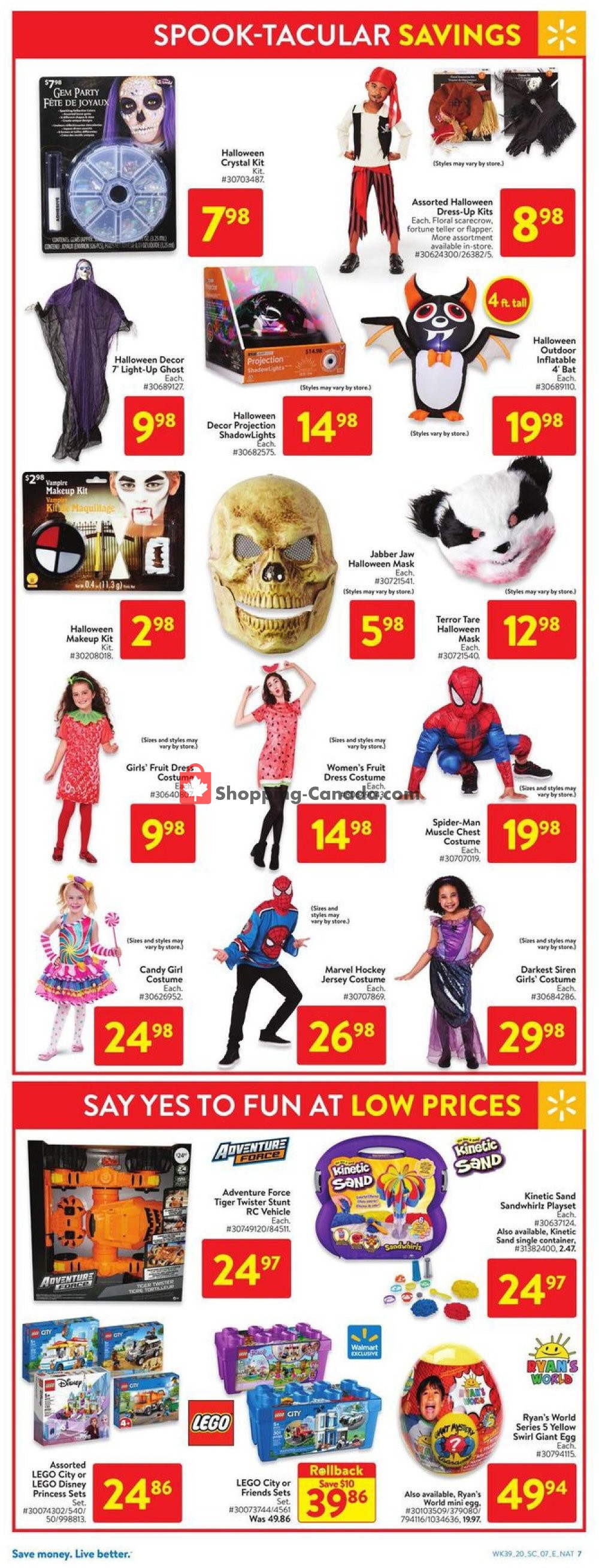 Walmart flyer from Thursday October 22, 2020 to Wednesday October 28, 2020 - page 18