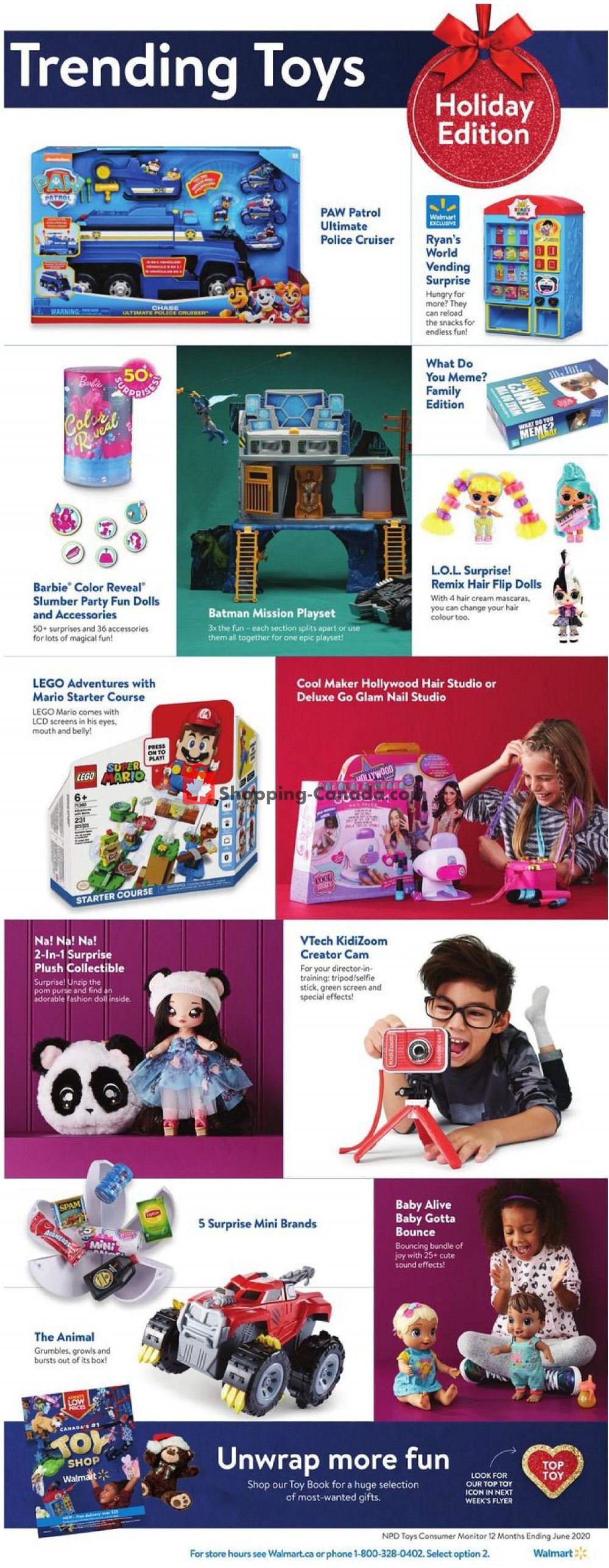 Walmart flyer from Thursday October 22, 2020 to Wednesday October 28, 2020 - page 20