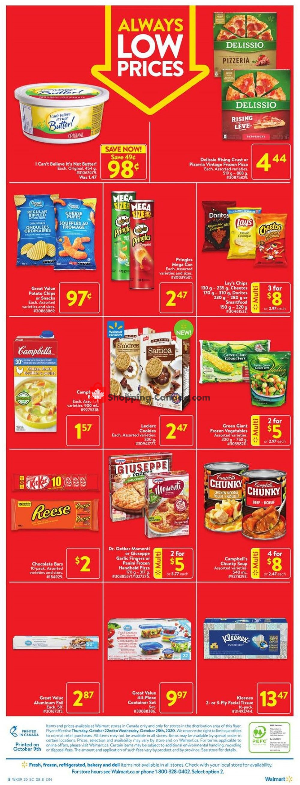 Walmart flyer from Thursday October 22, 2020 to Wednesday October 28, 2020 - page 5