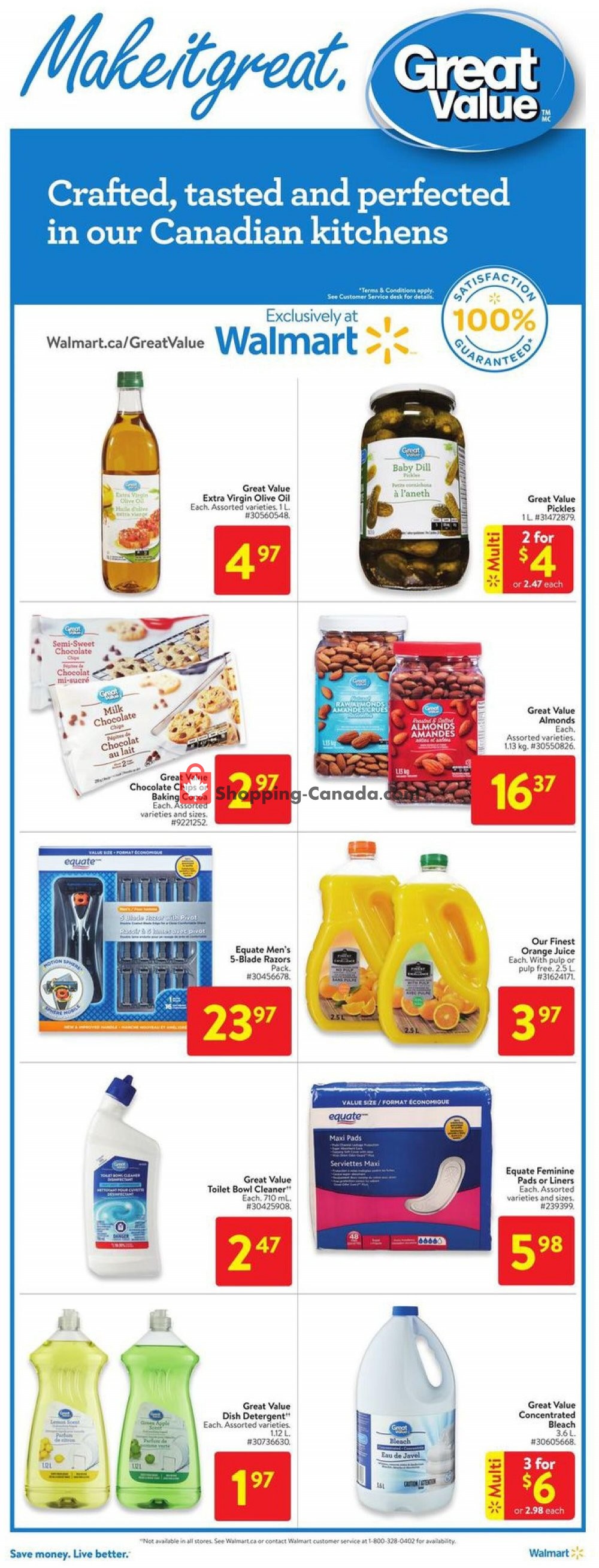 Walmart flyer from Thursday October 22, 2020 to Wednesday October 28, 2020 - page 7
