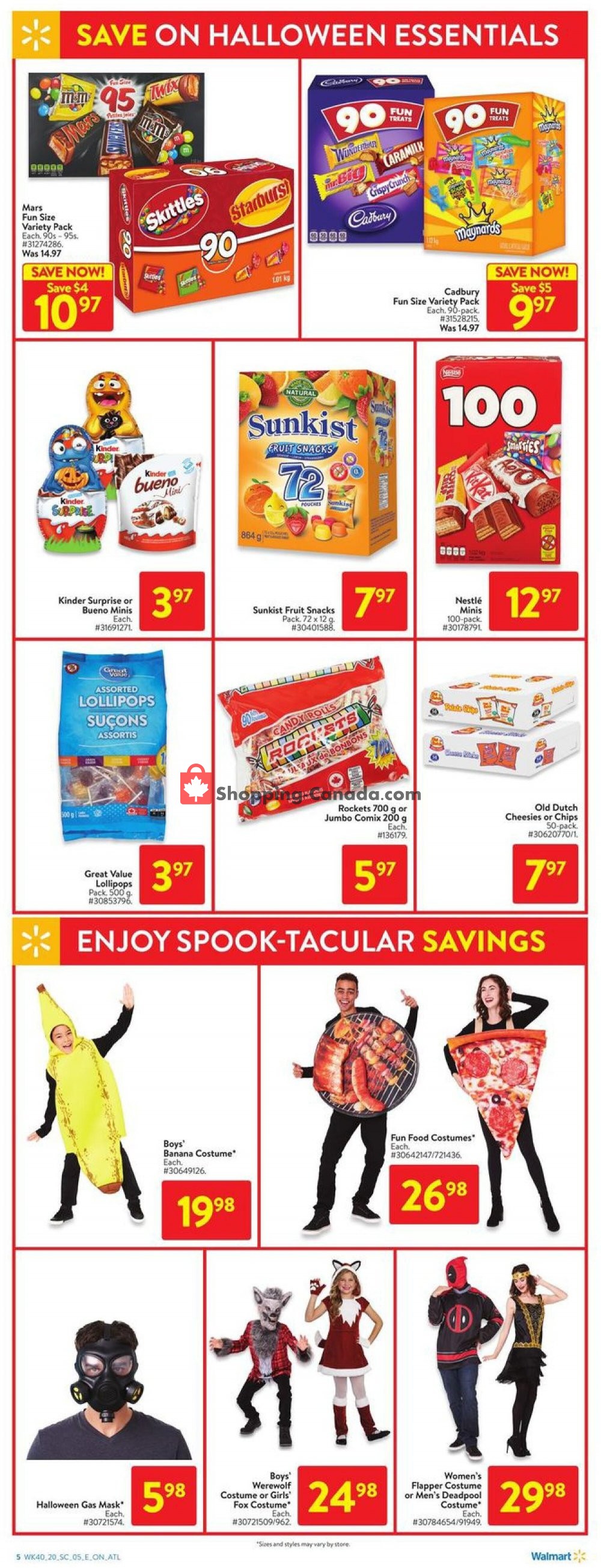 Walmart flyer from Thursday October 29, 2020 to Wednesday November 4, 2020 - page 12