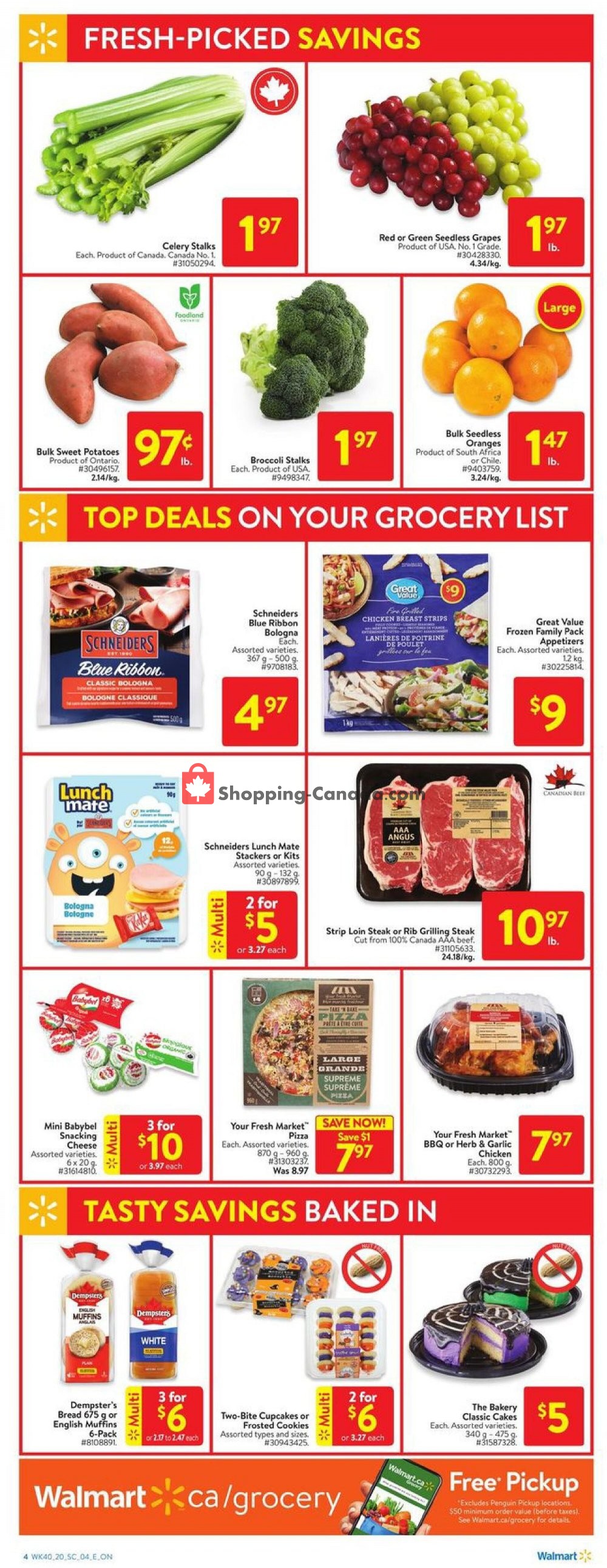 Walmart flyer from Thursday October 29, 2020 to Wednesday November 4, 2020 - page 5