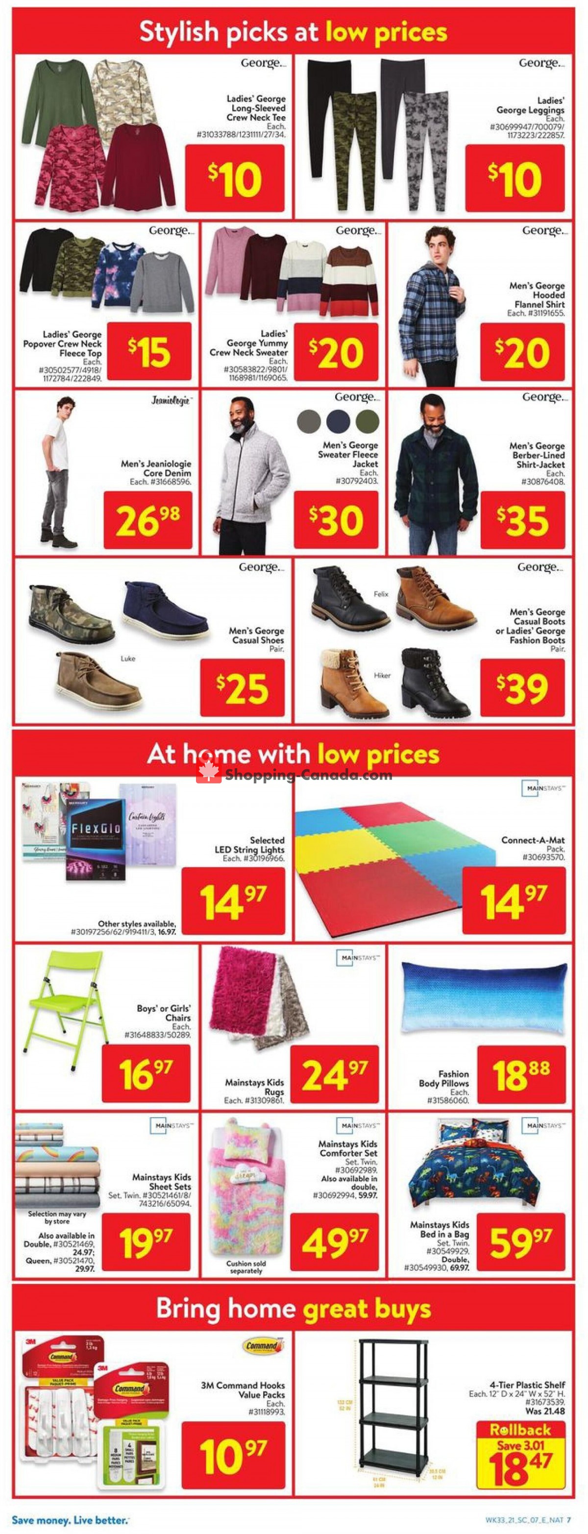 Walmart flyer from Thursday September 9, 2021 to Wednesday September 15, 2021 - page 14
