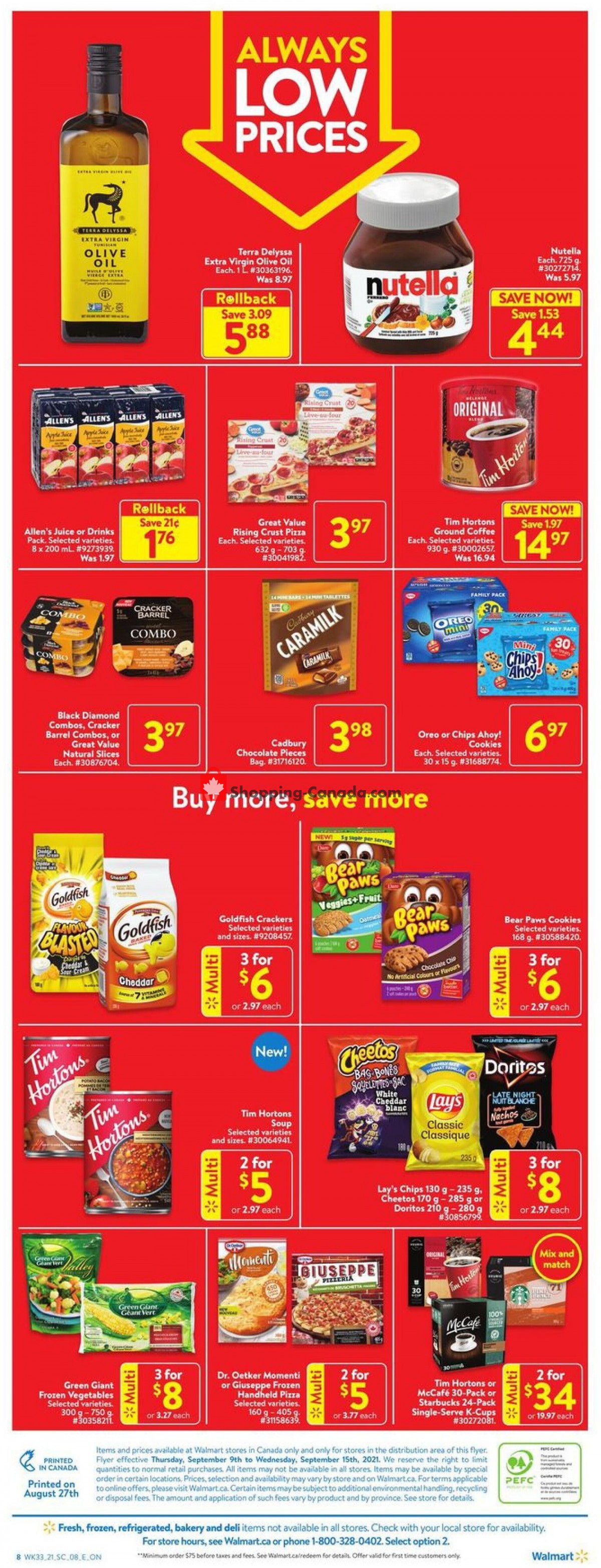Walmart flyer from Thursday September 9, 2021 to Wednesday September 15, 2021 - page 5