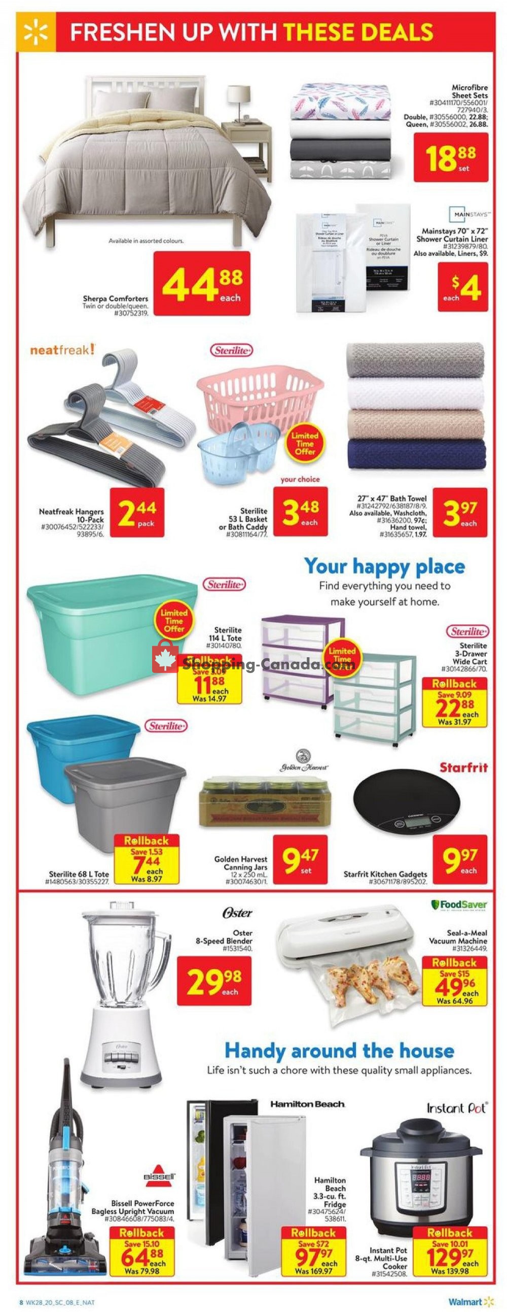 Walmart flyer from Thursday August 6, 2020 to Wednesday August 12, 2020 - page 13