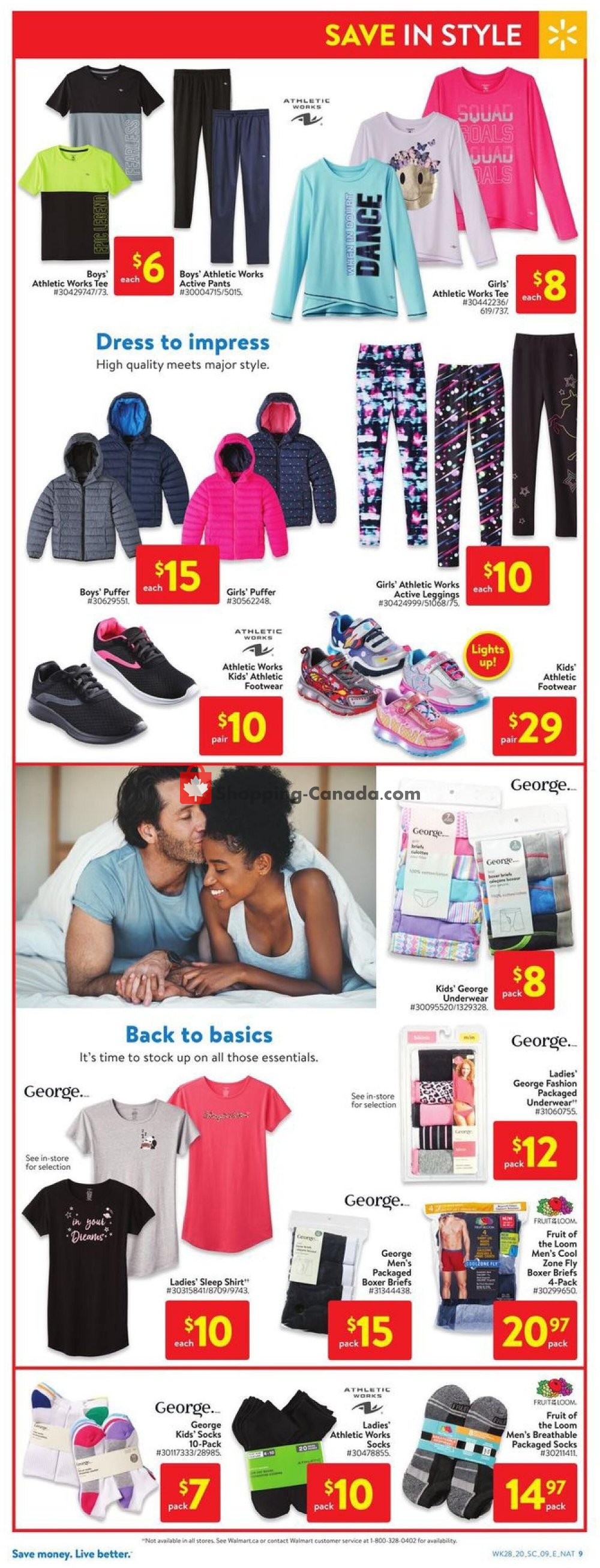 Walmart flyer from Thursday August 6, 2020 to Wednesday August 12, 2020 - page 14