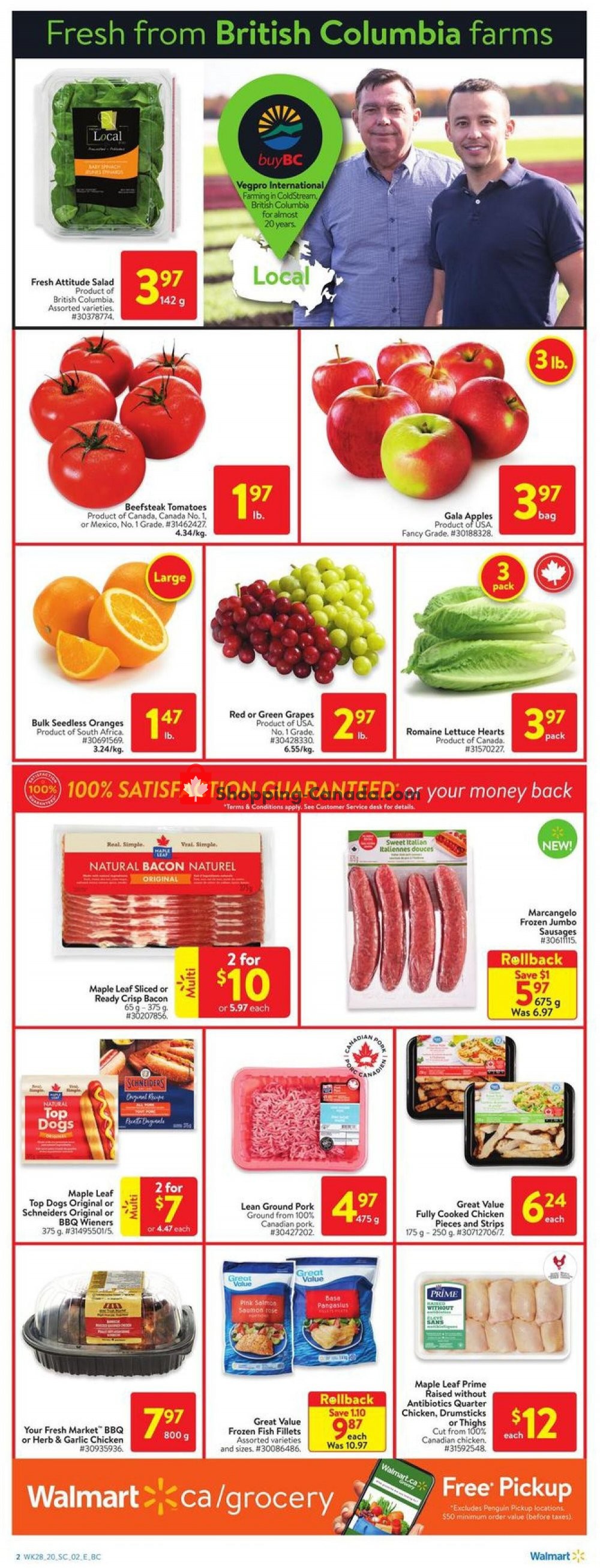 Walmart flyer from Thursday August 6, 2020 to Wednesday August 12, 2020 - page 3