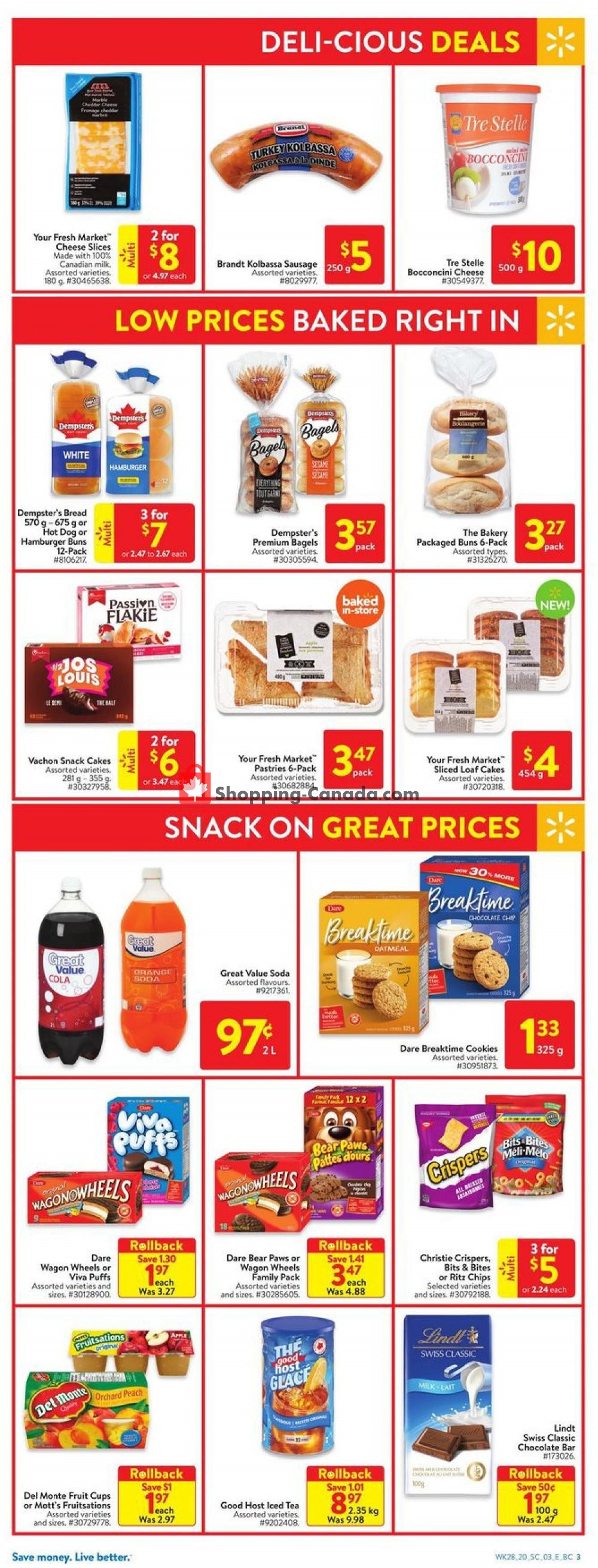 Walmart flyer from Thursday August 6, 2020 to Wednesday August 12, 2020 - page 4