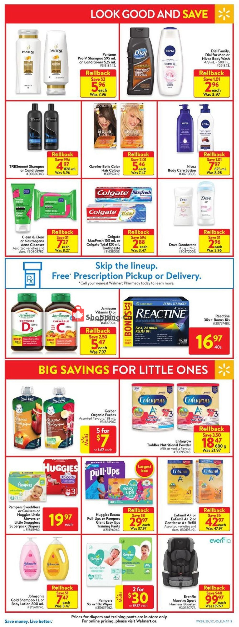 Walmart flyer from Thursday August 6, 2020 to Wednesday August 12, 2020 - page 9