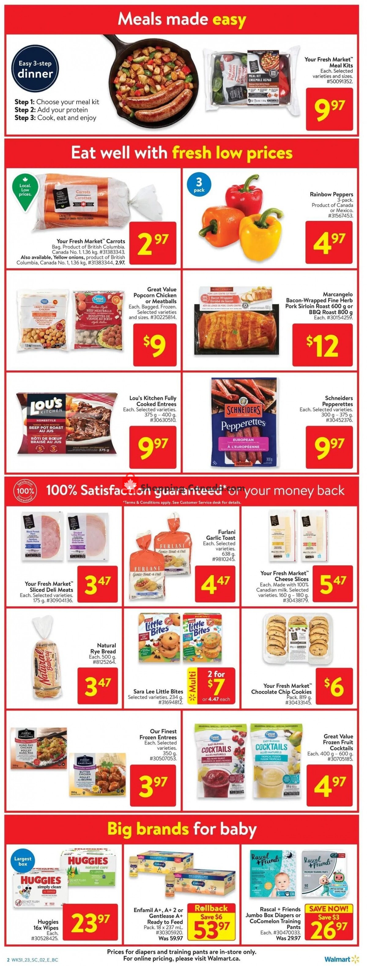 Walmart flyer from Thursday January 12, 2023 to Wednesday January 18, 2023 - page 4