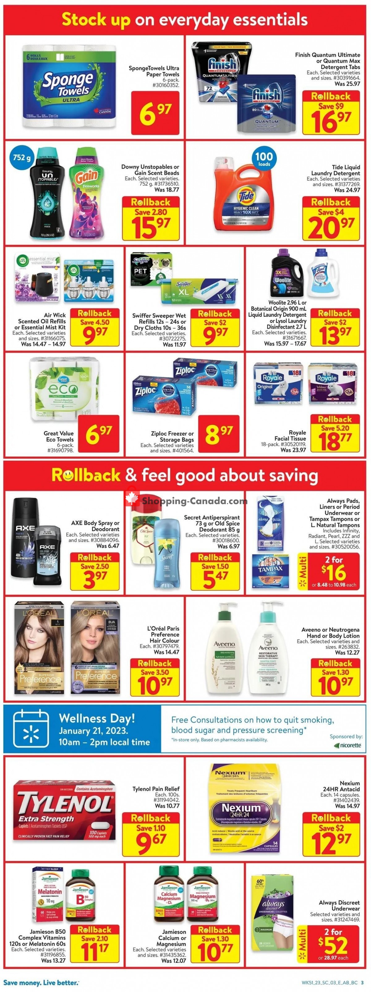 Walmart flyer from Thursday January 12, 2023 to Wednesday January 18, 2023 - page 6
