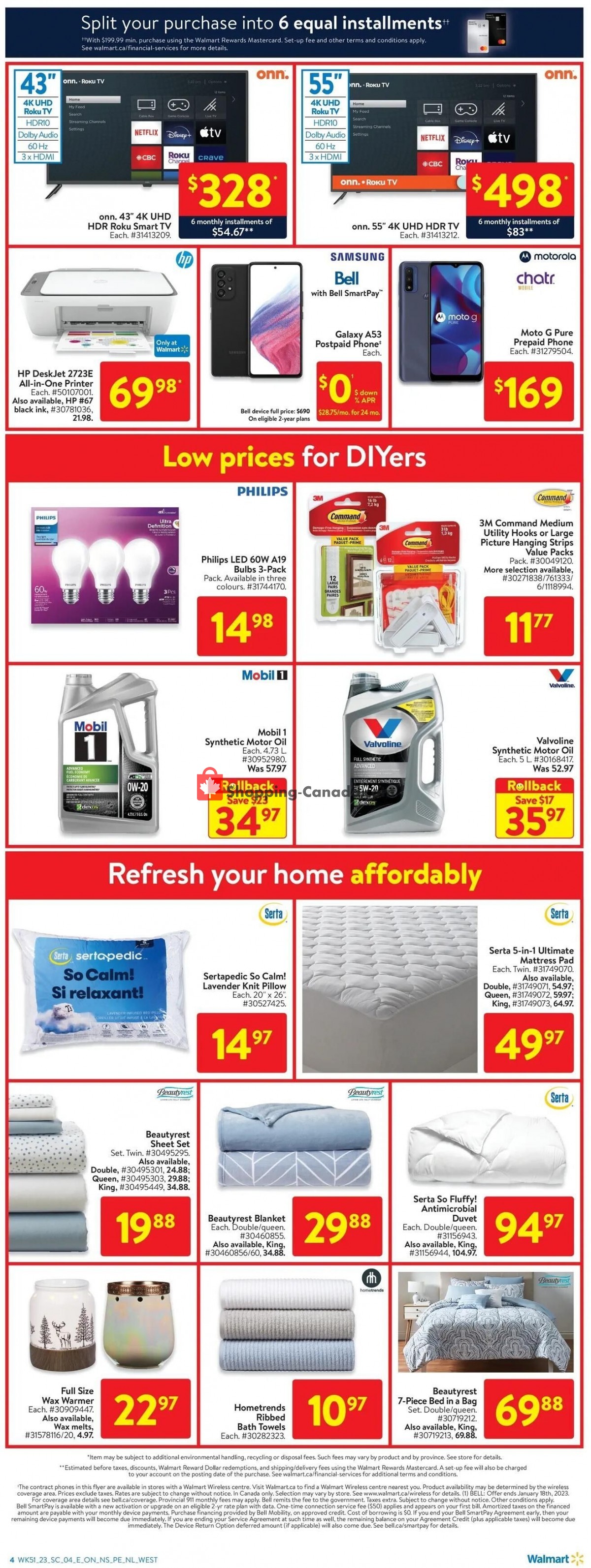 Walmart flyer from Thursday January 12, 2023 to Wednesday January 18, 2023 - page 8