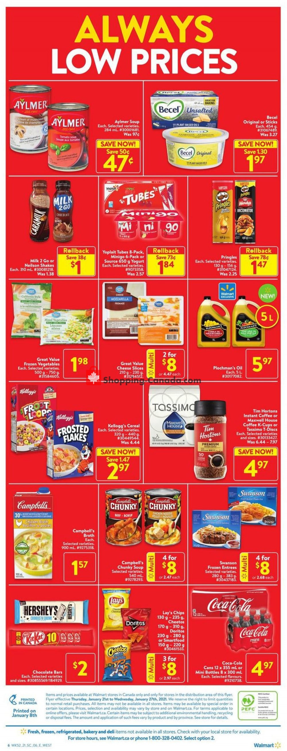 Walmart flyer from Thursday January 21, 2021 to Wednesday January 27, 2021 - page 3