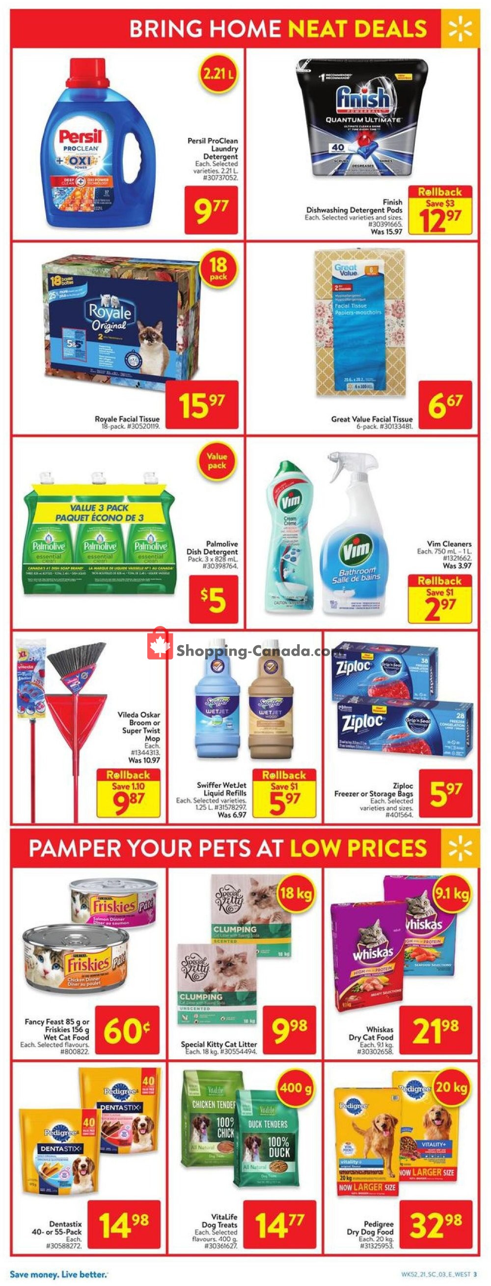 Walmart flyer from Thursday January 21, 2021 to Wednesday January 27, 2021 - page 4