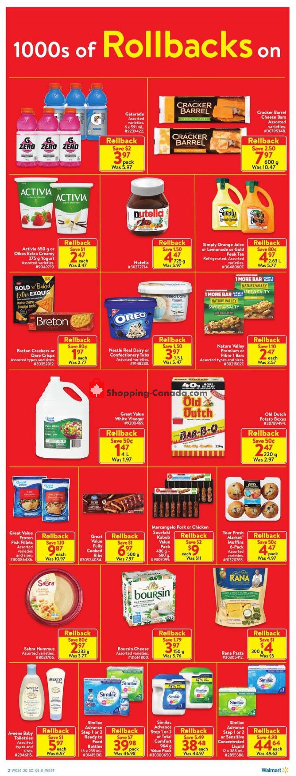 Walmart flyer from Thursday July 9, 2020 to Wednesday July 15, 2020 - page 4