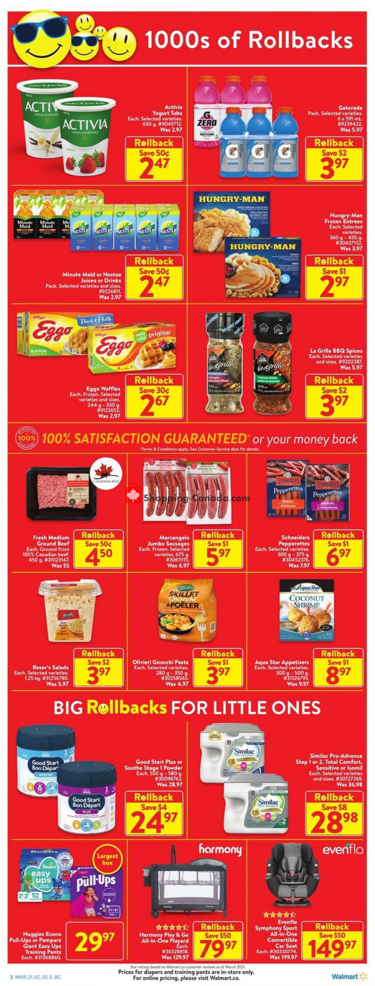 Walmart flyer from Thursday June 3, 2021 to Wednesday June 9, 2021 - page 2