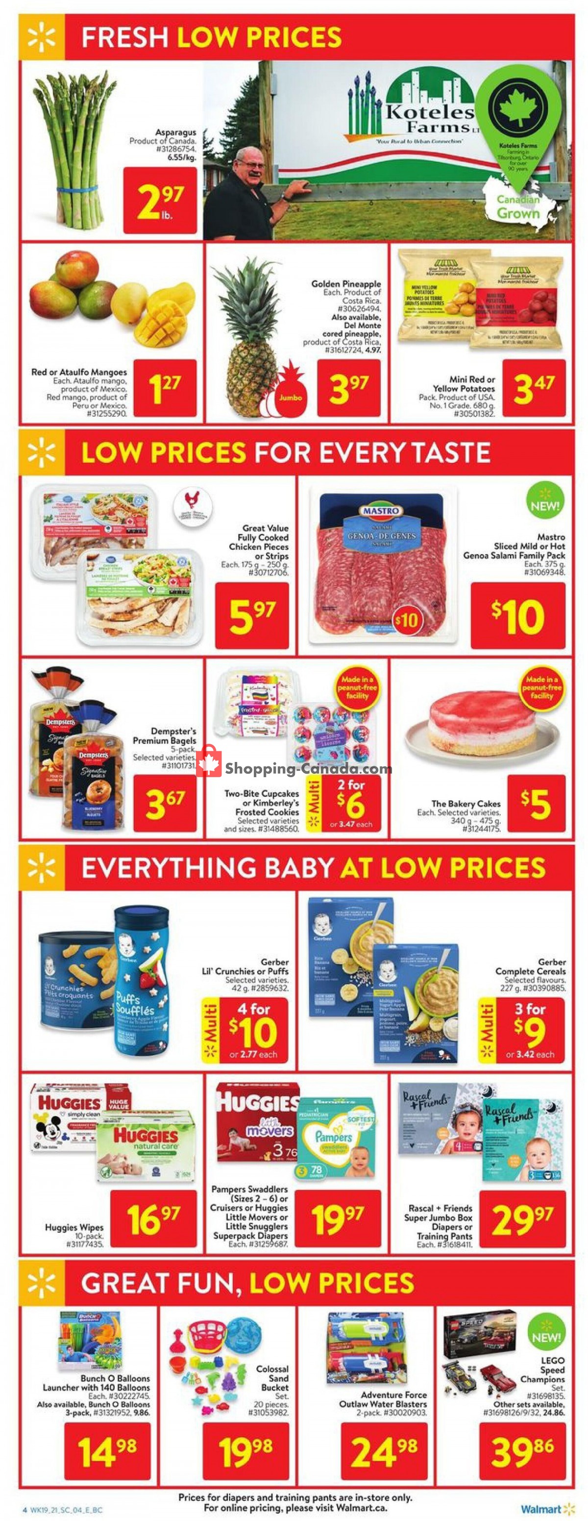 Walmart flyer from Thursday June 3, 2021 to Wednesday June 9, 2021 - page 4