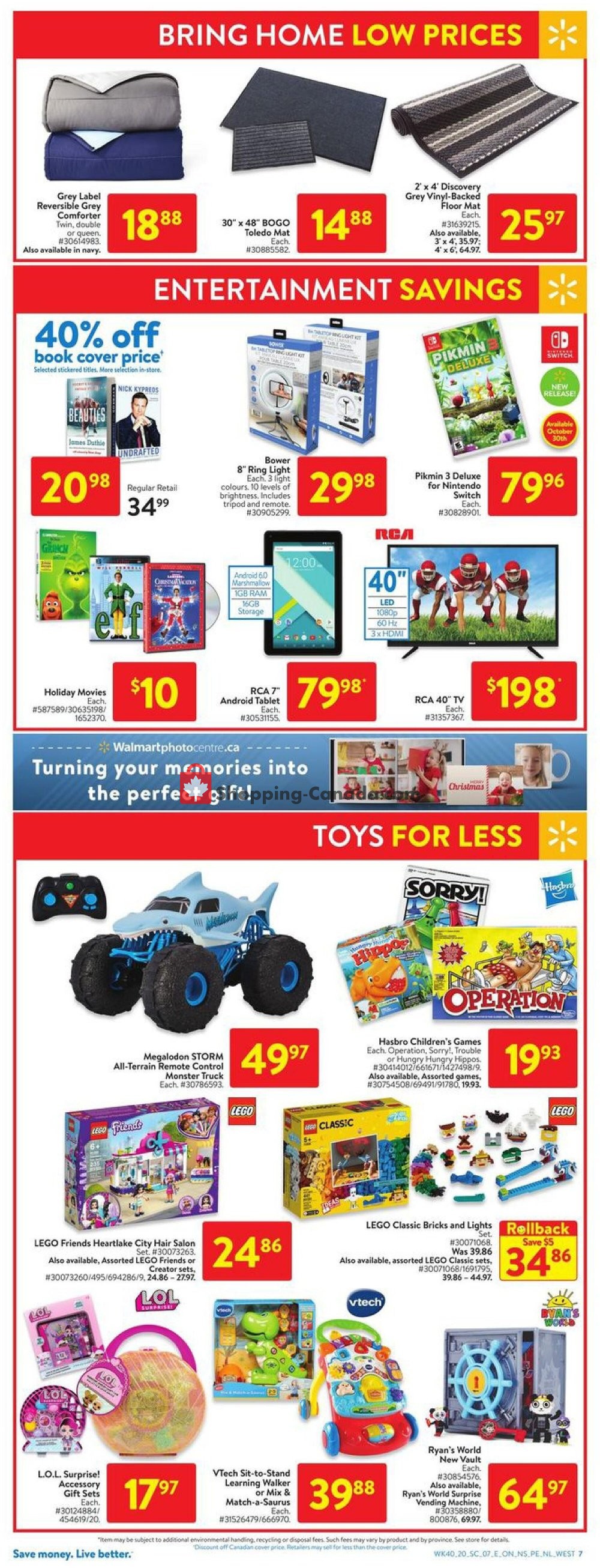 Walmart flyer from Thursday October 29, 2020 to Wednesday November 4, 2020 - page 14