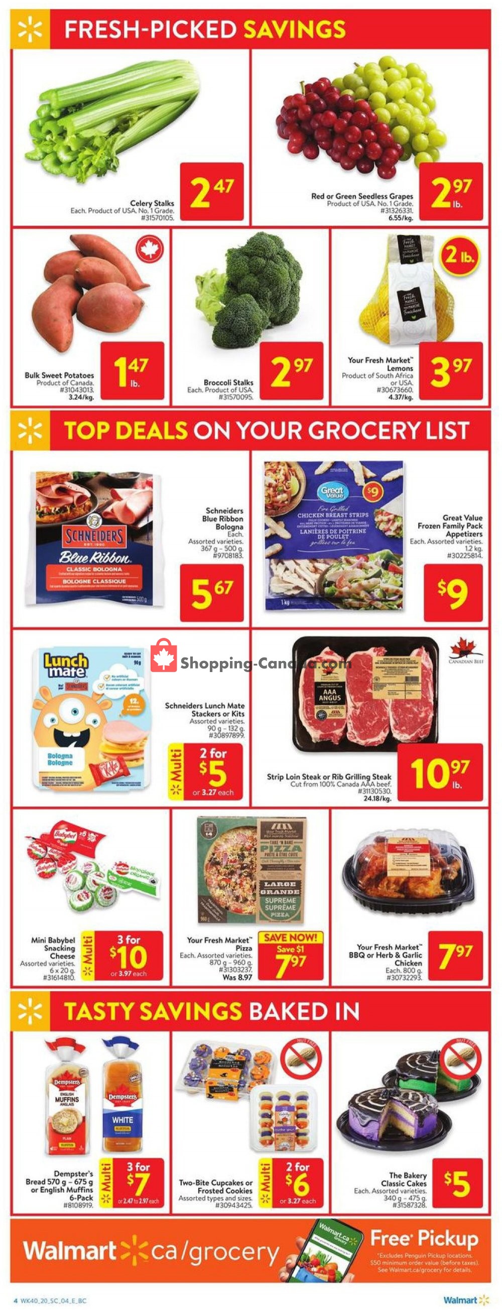 Walmart flyer from Thursday October 29, 2020 to Wednesday November 4, 2020 - page 5