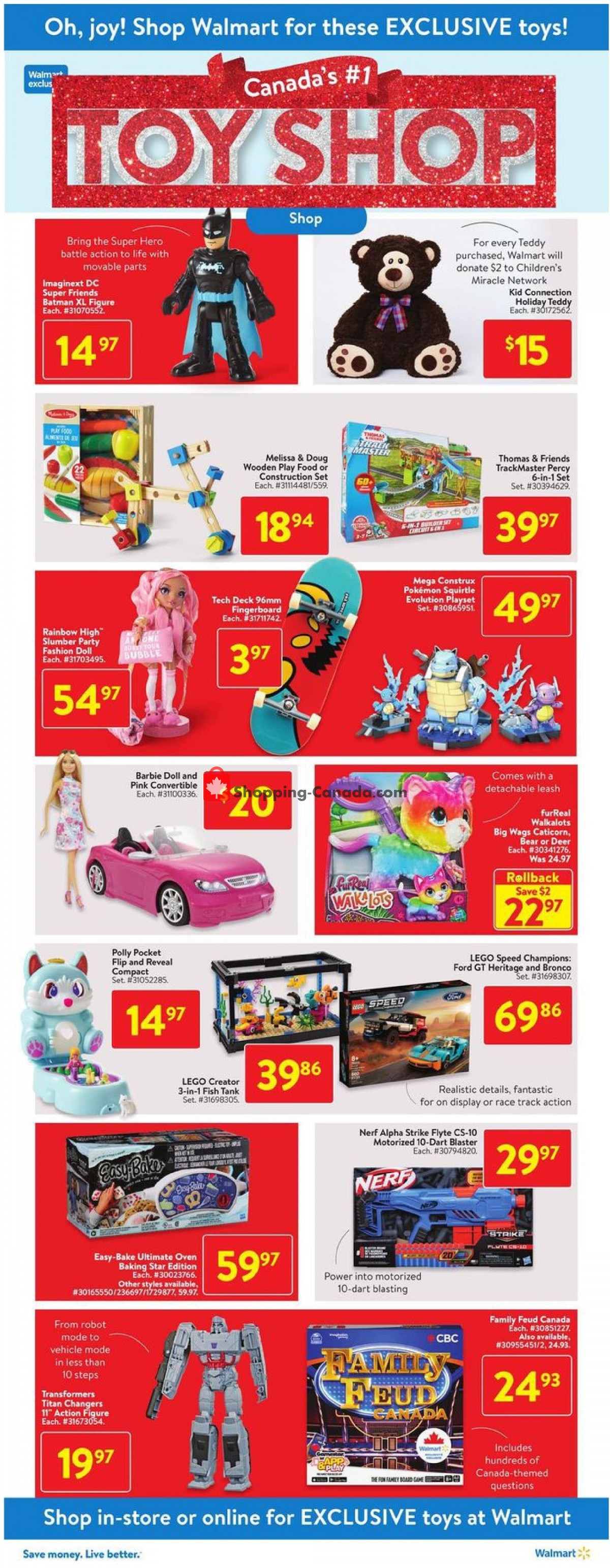 Walmart flyer from Thursday October 7, 2021 to Wednesday October 13, 2021 - page 18