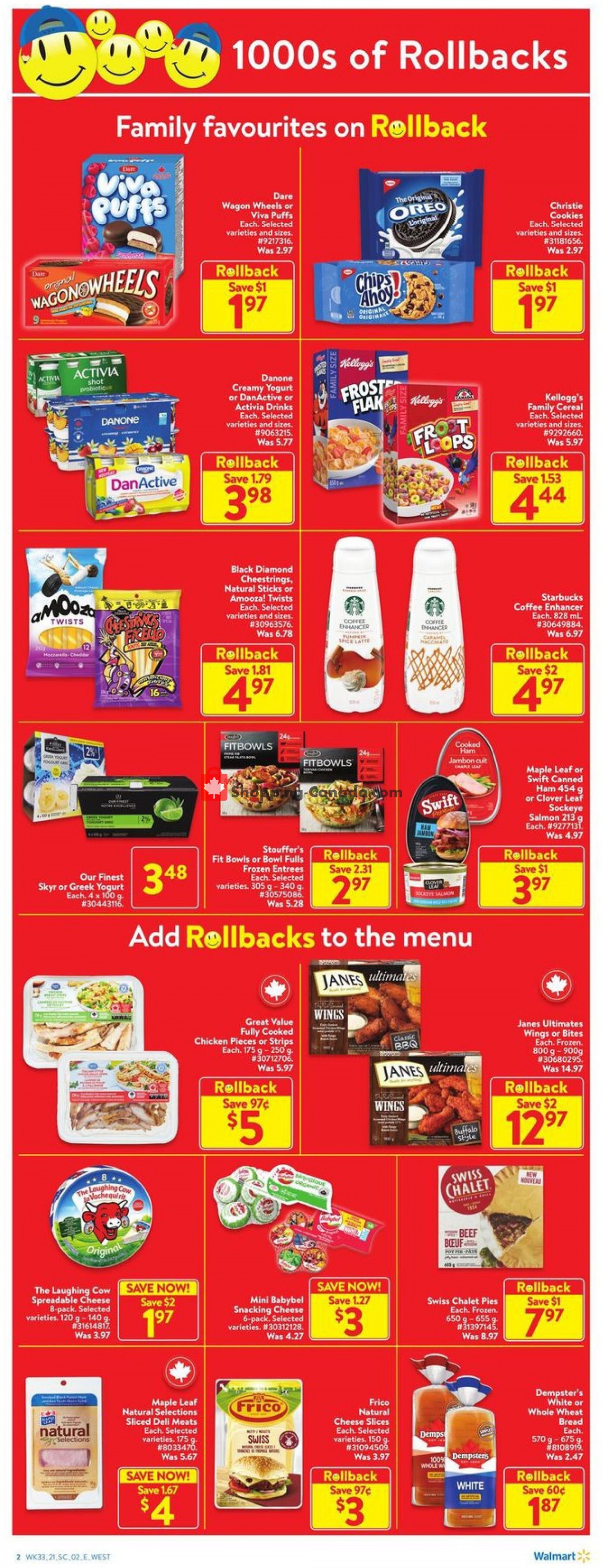 Walmart flyer from Thursday September 9, 2021 to Wednesday September 15, 2021 - page 2