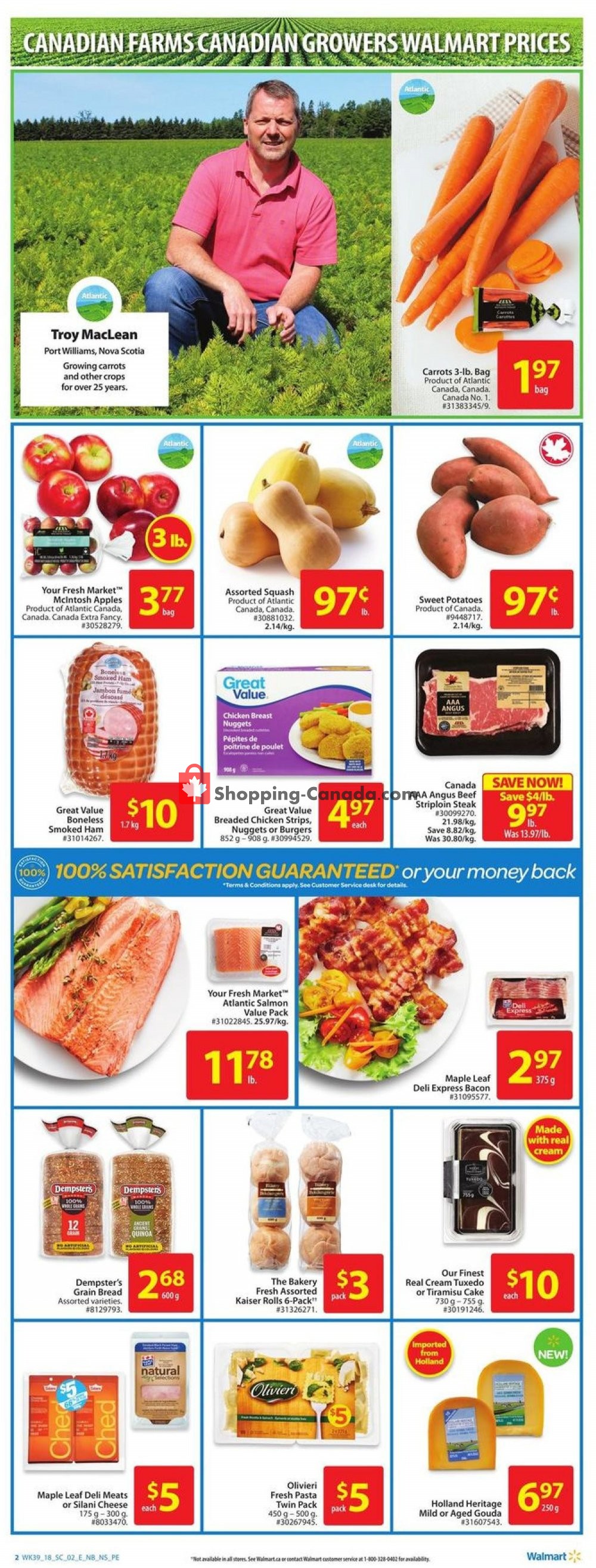 Walmart flyer from Thursday October 18, 2018 to Wednesday October 24, 2018 - page 2