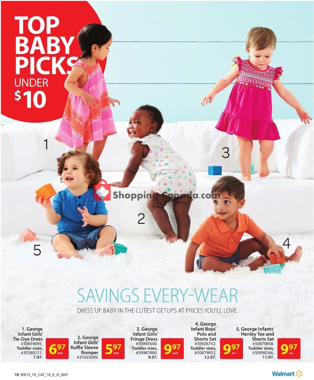 Walmart flyer from Thursday April 18, 2019 to Wednesday May 1, 2019 - page 10