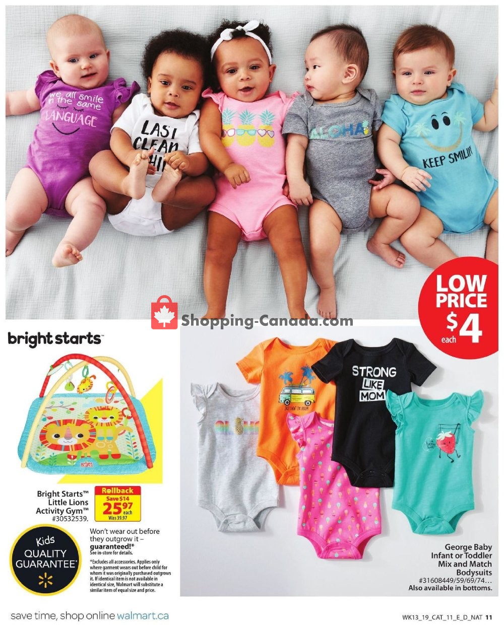 Walmart flyer from Thursday April 18, 2019 to Wednesday May 1, 2019 - page 11