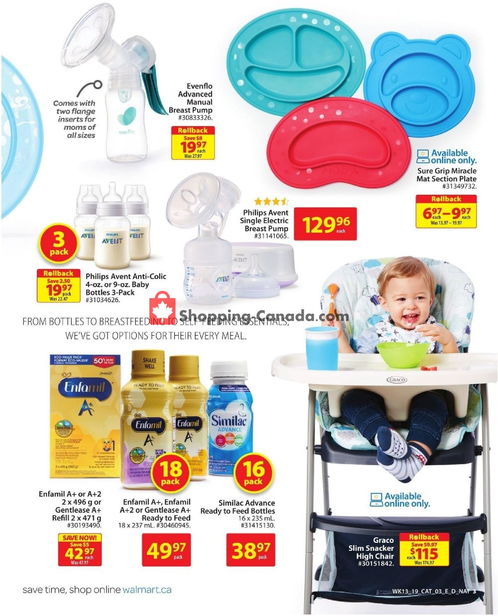 Walmart flyer from Thursday April 18, 2019 to Wednesday May 1, 2019 - page 3