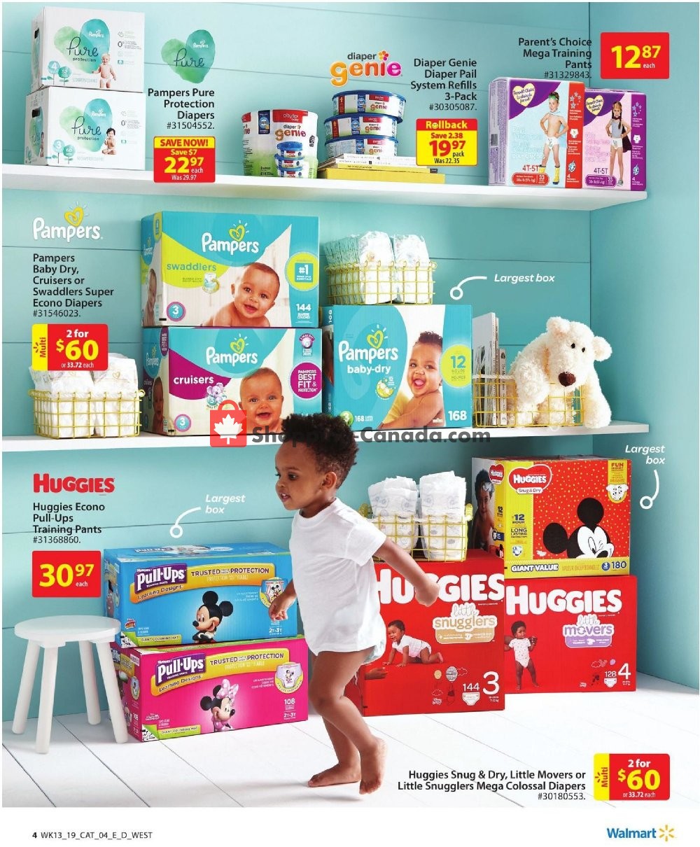 Walmart flyer from Thursday April 18, 2019 to Wednesday May 1, 2019 - page 4