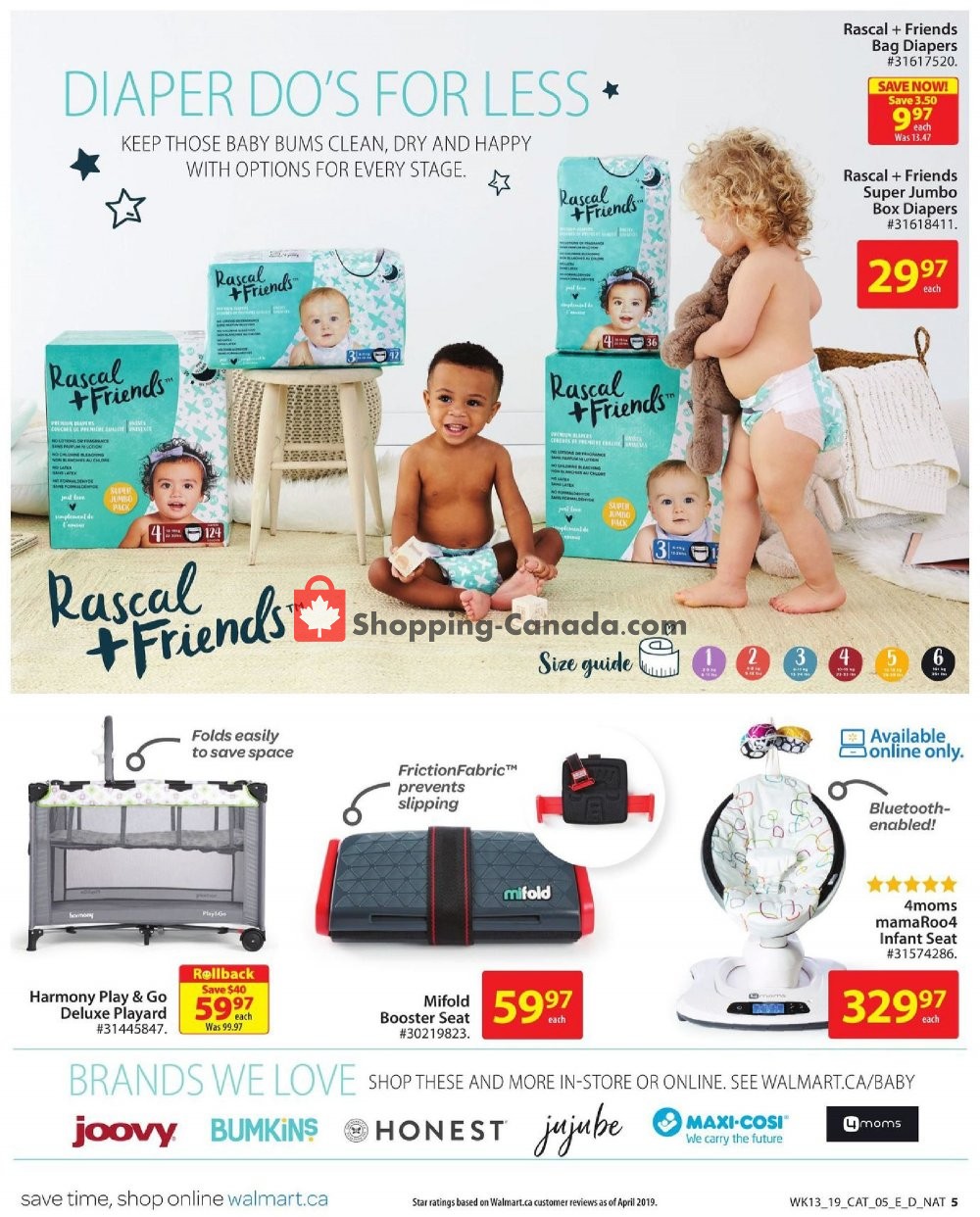 Walmart flyer from Thursday April 18, 2019 to Wednesday May 1, 2019 - page 5